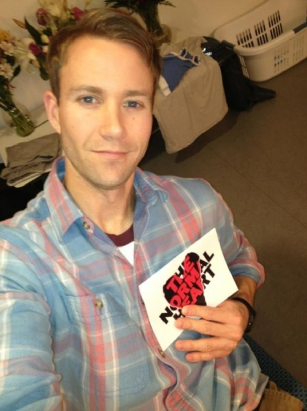 THE NORMAL HEART's Christopher J. Hanke ‏(Arena Stage)
 at 