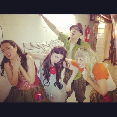 GODSPELL's Hannah Elless and Company Photo