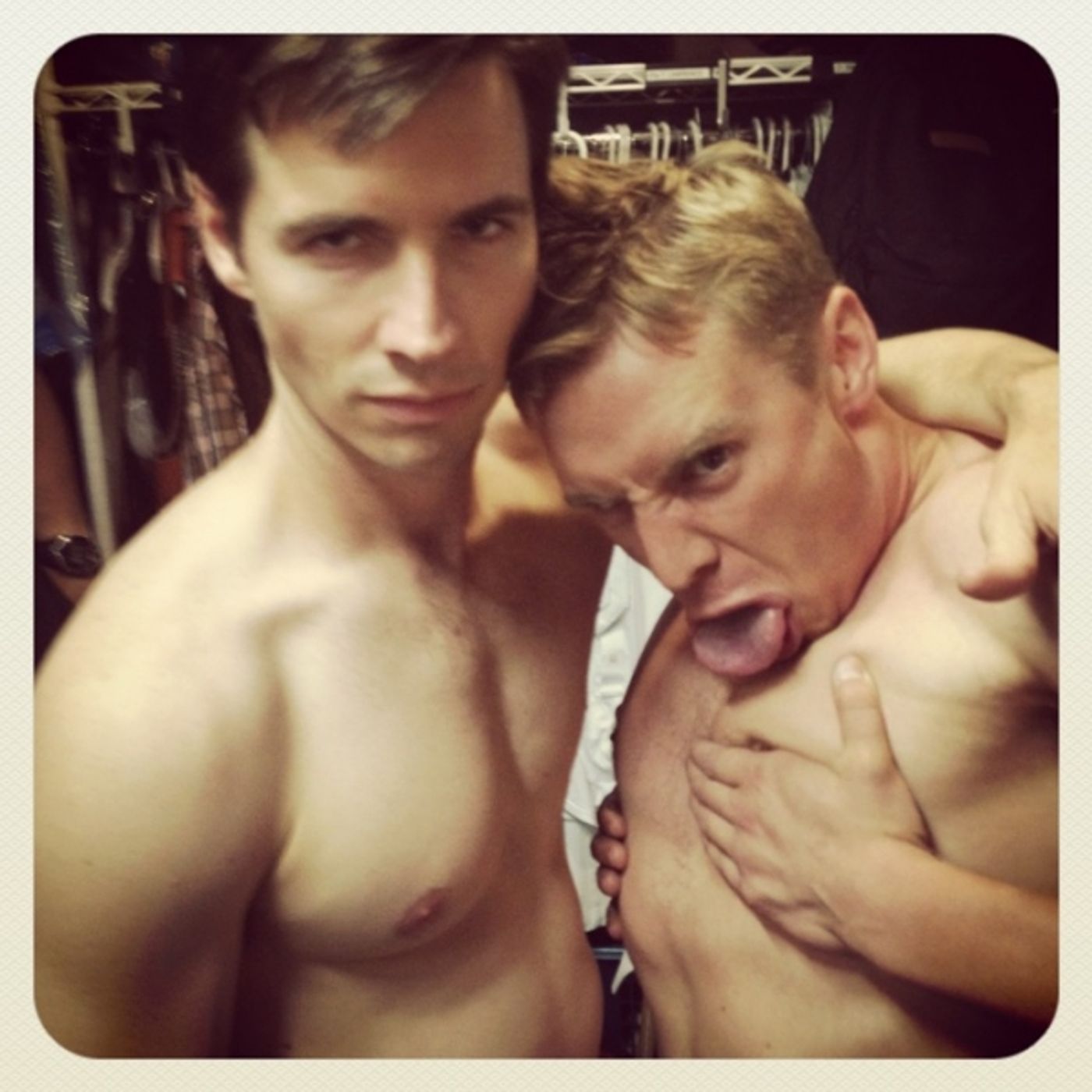 Photo Flash: Saturday Intermission Pics, June 23, Part 2 - GODSPELL Cast and PRISCILLA's Nick Adams and Ellyn Marsh Say Farewell  Image