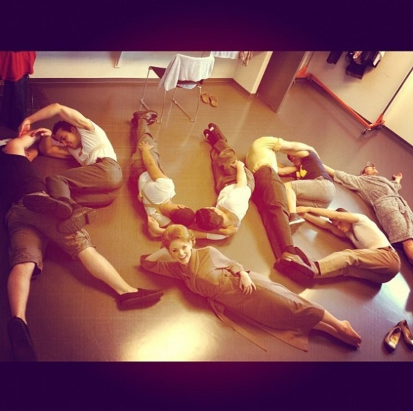 Photo Flash: Saturday Intermission Pics, June 23, Part 2 - GODSPELL Cast and PRISCILLA's Nick Adams and Ellyn Marsh Say Farewell  Image