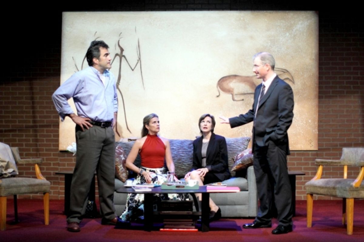 Jason Guy, Fiona Hutchinson, Michelle Eugene and John Viscardi at 