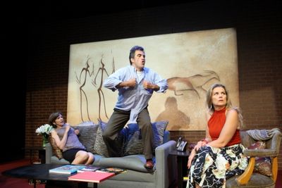 Fiona Hutchinson, Michelle Eugene and John Viscardi Photo