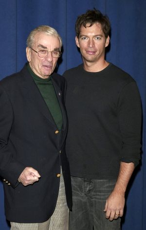 Harry Connick Jr. and Richard Adler at the Duke  Rehearsal Studios on 42nd Street in  Photo