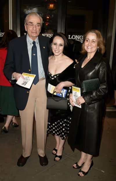 Richard Adler and Family Attending the Opening Night performance of The Roundabout Th Photo