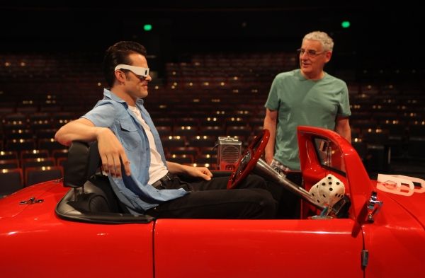 Brandon Albright with Director Glenn Casale Photo