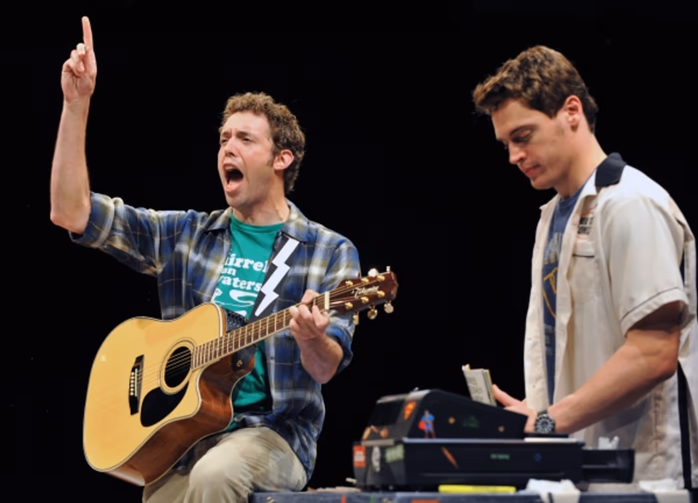 Photo Flash: Sneak Peek at Erich Bergen and More in HERO THE MUSICAL Image