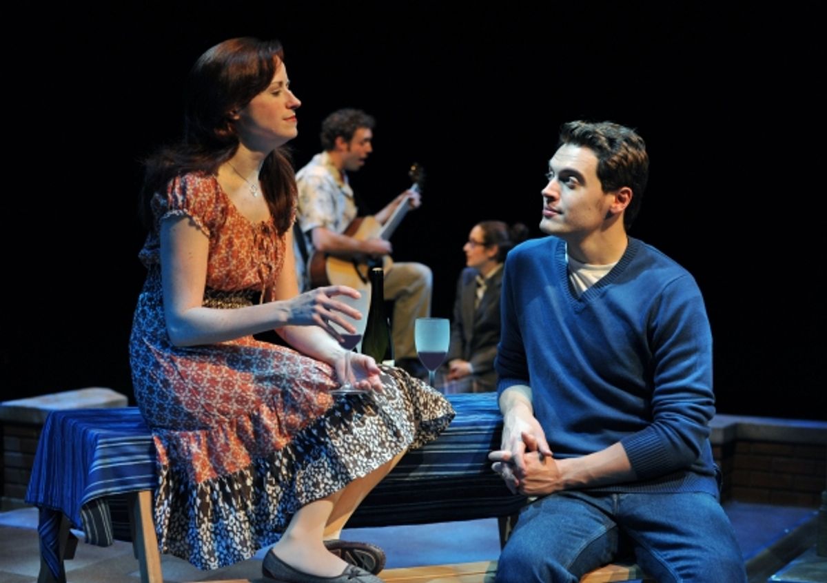 Heidi Kettenring and Erich Bergen at 