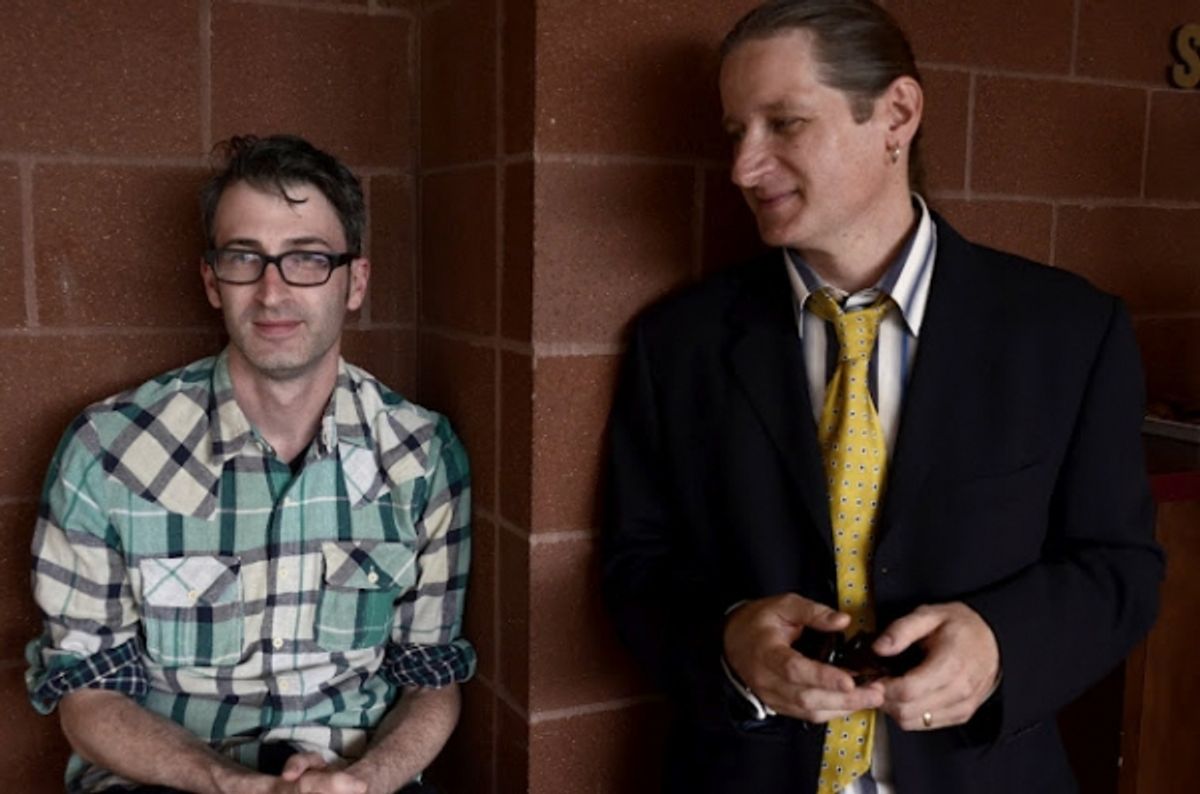 Daniel Laukin and Alfred Schatz at 