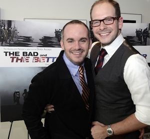 Zachary Laks and Jesse North @ BroadwayWorld Zachary Laks and Jesse North Photo