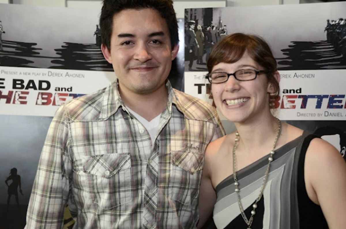 Andy Donald and Kelcie Beene at 