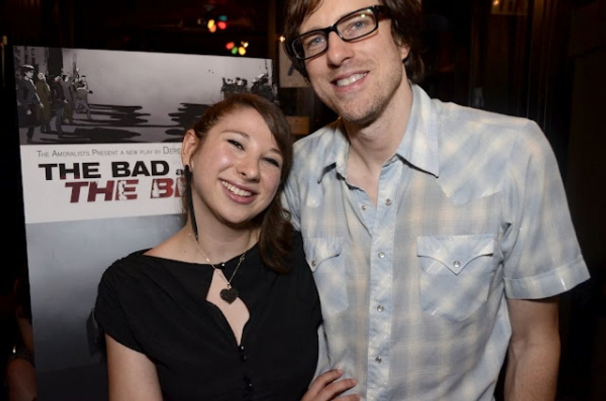 Lisa lewis and David Gibbs at 