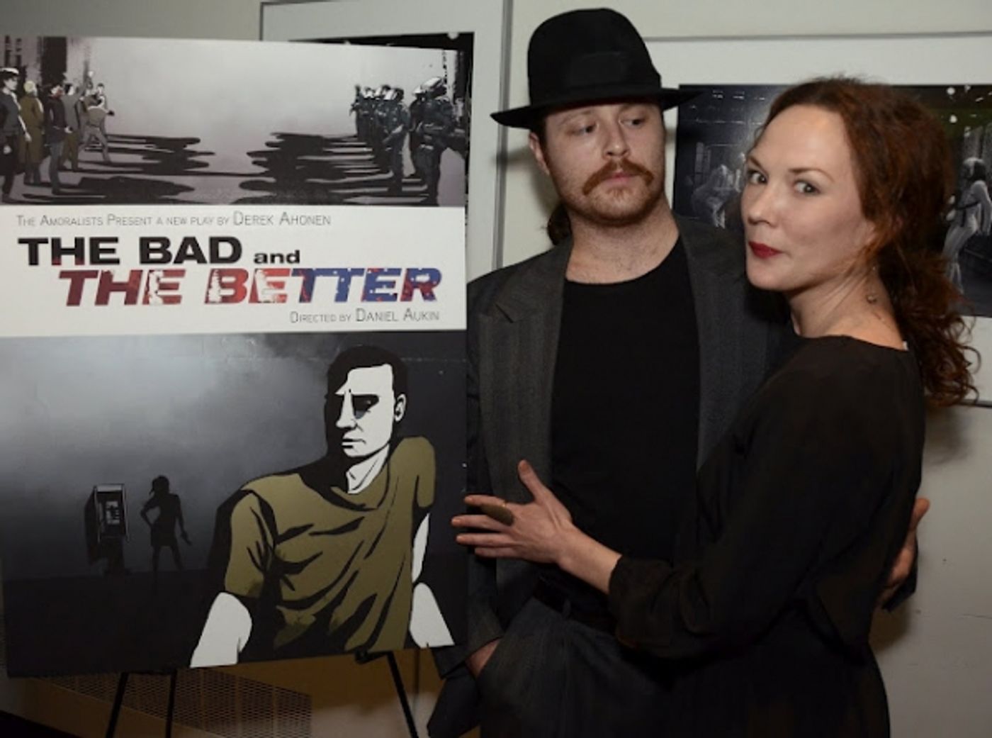 Photo Flash: Opening Night at The Amoralists' THE BAD AND THE BETTER!  Image