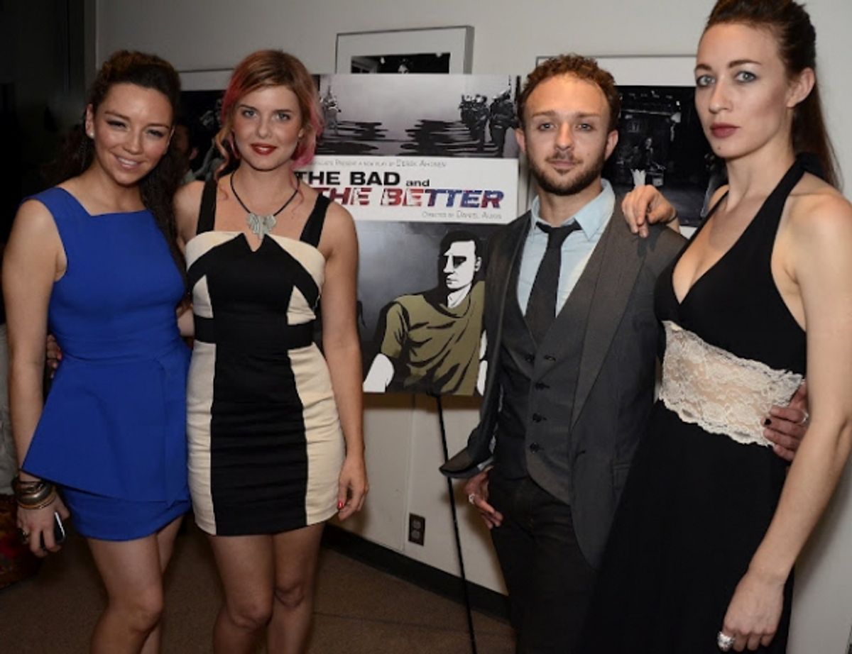 Regina Blandon, Anna Stromberg, James Lautz and Selene Beretta at 