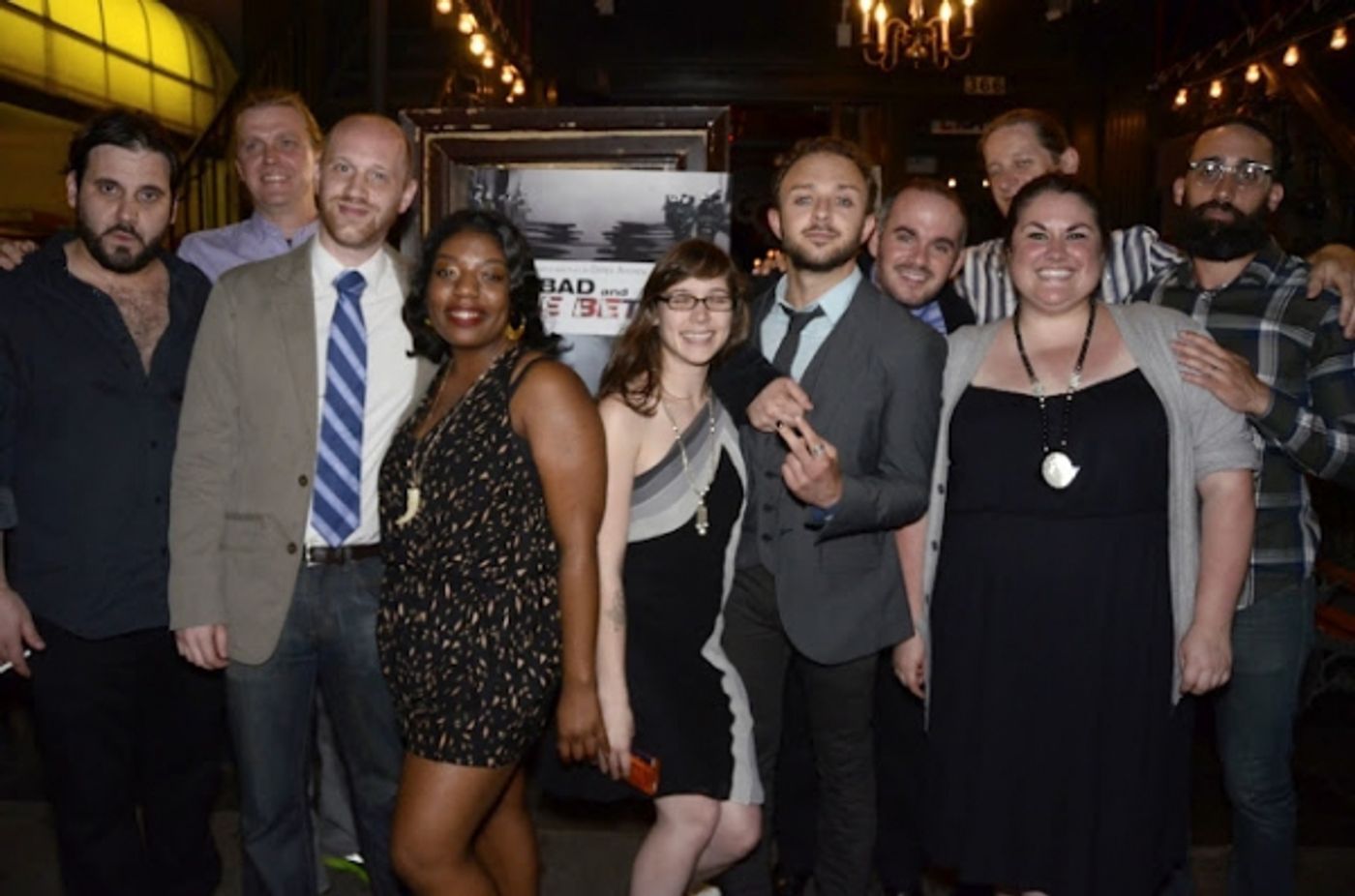 Photo Flash: Opening Night at The Amoralists' THE BAD AND THE BETTER! Photo Flash: Opening Night at The Amoralists' THE BAD AND THE BETTER! Image