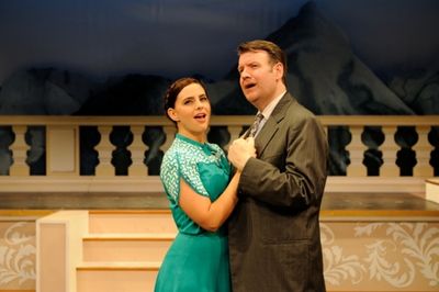 Brianne Moore and Dan Debenport Photo