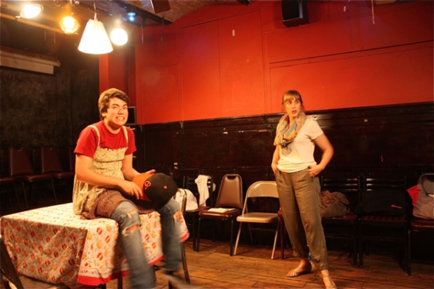 Photo Flash: BREAK MY FACE ON YOUR HAND Closes Rising Phoenix Rep's Cino Nights Series  Image