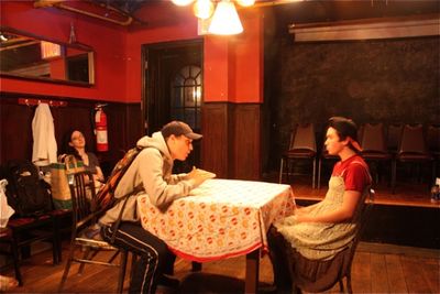 Julie Kline, Seth Numrich, and Noah Galvin Photo