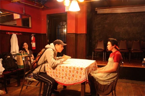 Julie Kline, Seth Numrich, and Noah Galvin Photo