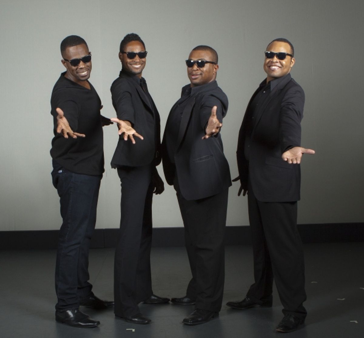 Akron Watson, Walter Cunningham, Maurice Johnson and Calvin Roberts at 