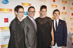 Abbe Land, Michael Mayer, Debra Messing and James Lecesne @ BroadwayWorld Abbe Land, Michael Mayer, Debra Messing and James Lecesne Photo