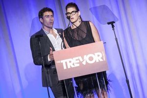 Eric McCormack and Debra Messing @ BroadwayWorld Eric McCormack and Debra Messing Photo