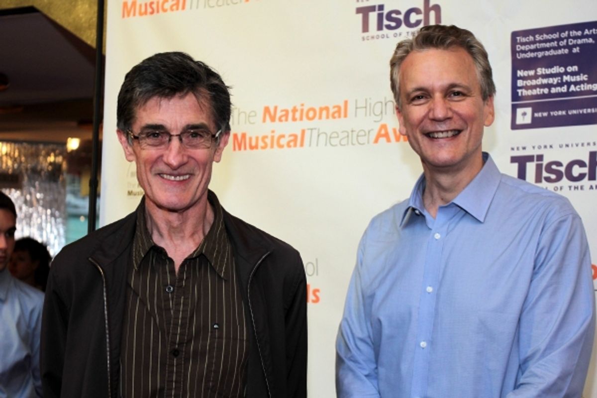 Roger Rees, Rick Elice at 