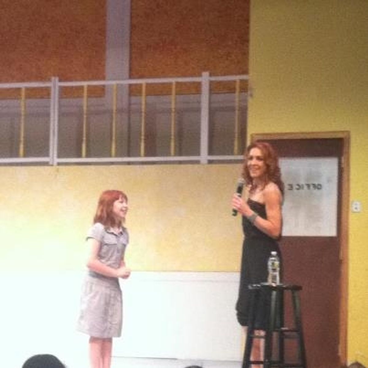 Amelia Rose Allen and Andrea McArdle at 