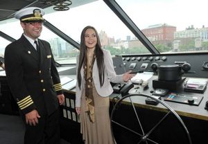 Captain Shawn Ware, Anna Maria Perez de Tagle Photo