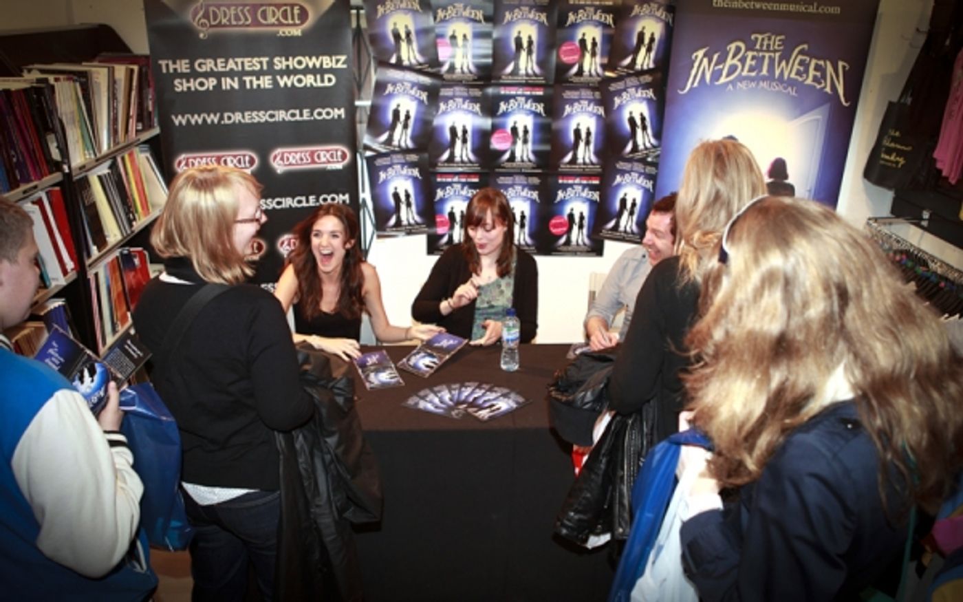 Photo Flash: Lauren Samuels, Daniel Boys and Laura Tisdall at THE IN-BETWEEN CD Signing Photo Flash: Lauren Samuels, Daniel Boys and Laura Tisdall at THE IN-BETWEEN CD Signing Image
