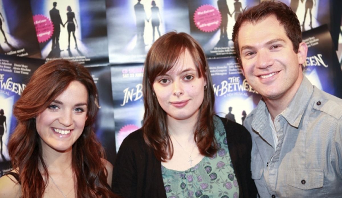 Lauren Samuels, Laura Tisdall and Daniel Boys at 