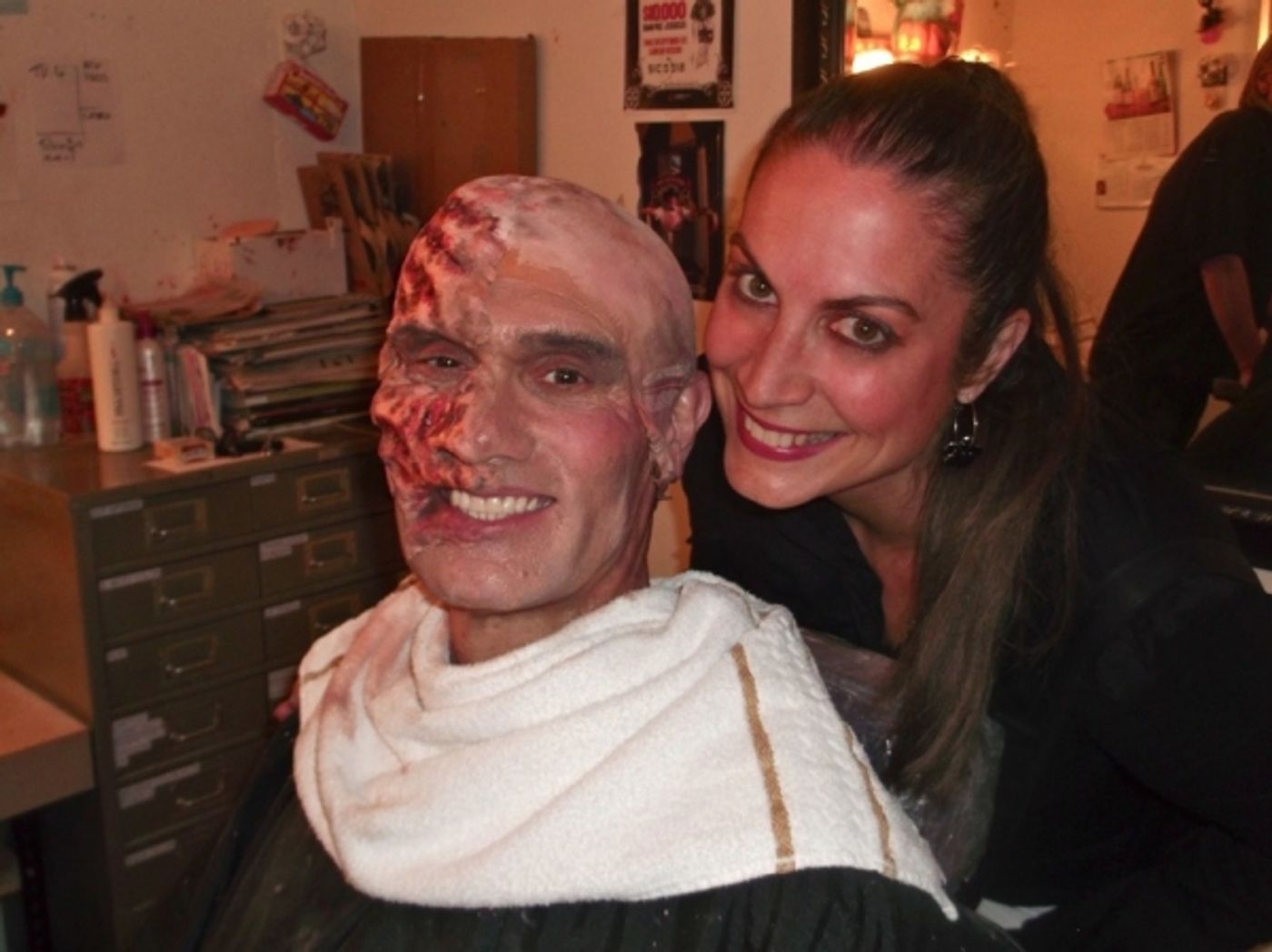 Photo Flash: International PHANTOM OF THE OPERA Star Renée Knapp Visits PHANTOM Las Vegas  Image