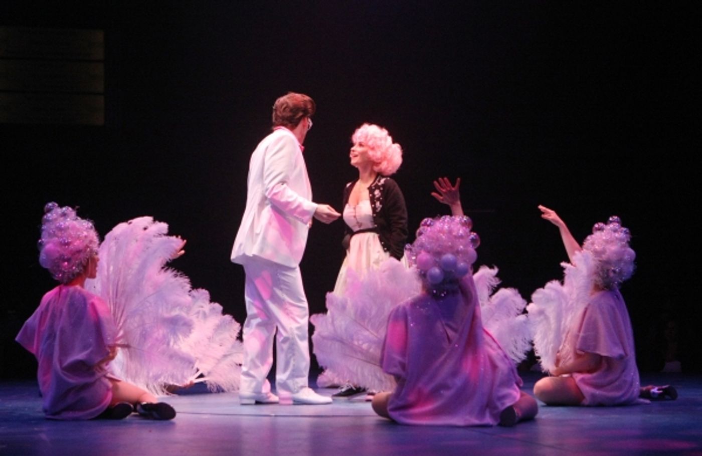 Photo Flash:  Complete Look at Kirsten Scott, Brandon Albright, et al. in Music Circus' GREASE  Image