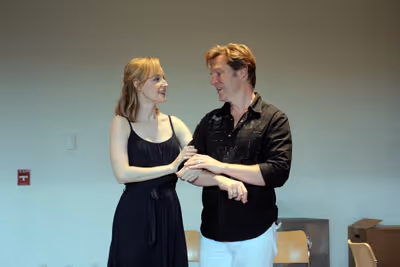 Erin Davie, Ron Bohmer Photo