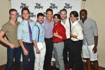 Justin Guarini and the cast of CHICAGO Photo