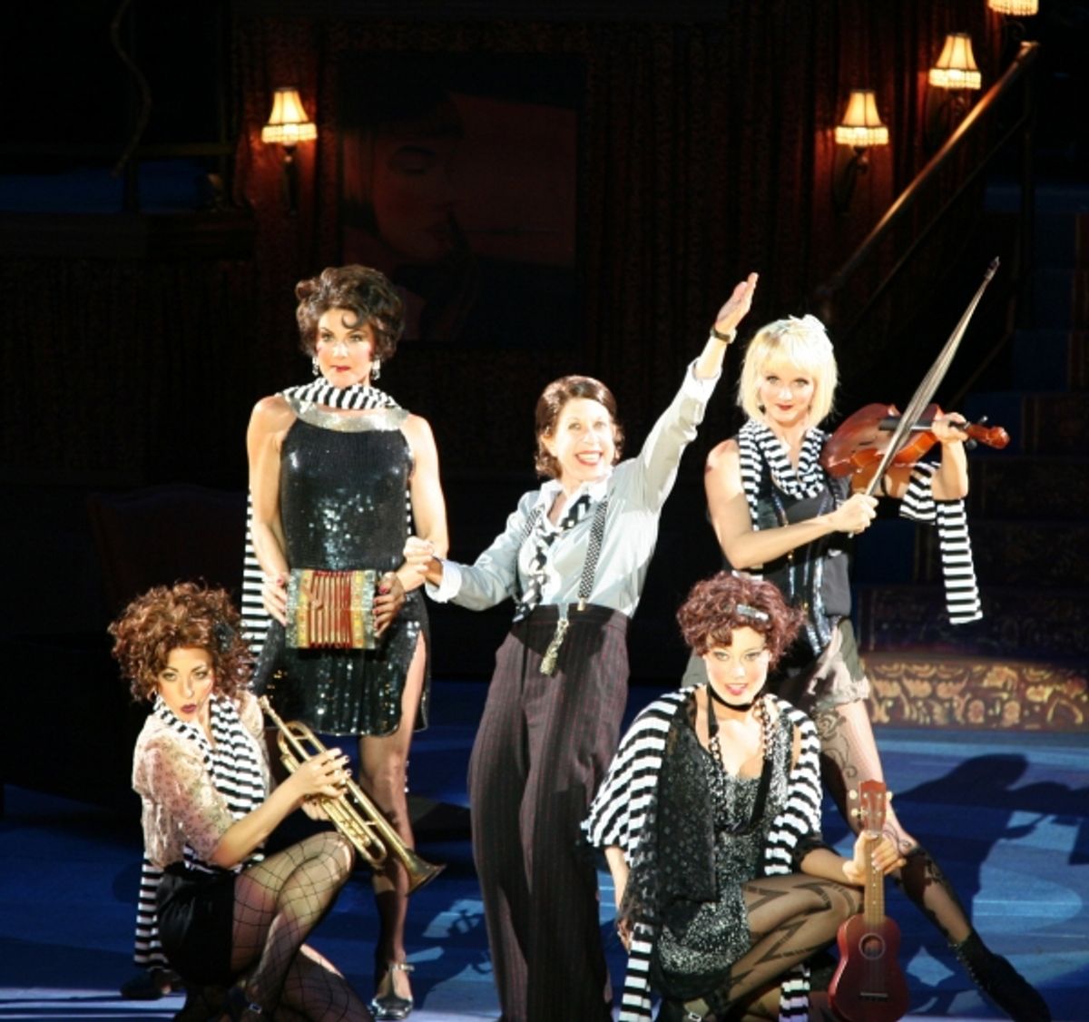 Jackie Hoffman and the cast of CHICAGO at 