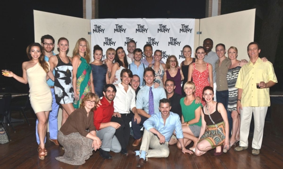 The company of CHICAGO at 