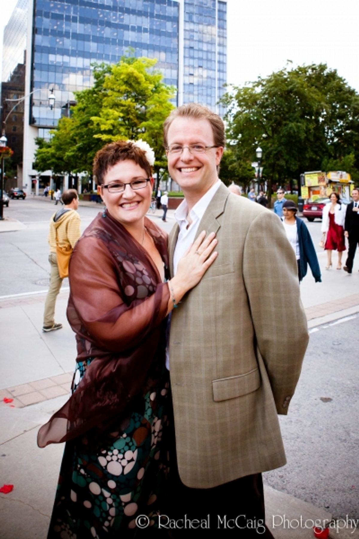 Denise Oucharek and Anthony Bastianon
 at 