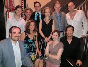 Jack Lechner and the cast @ BroadwayWorld Jack Lechner and the cast Photo