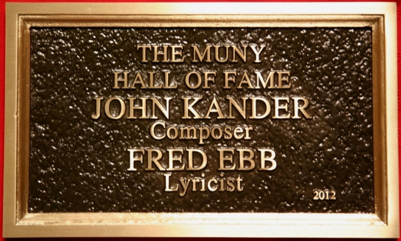 Photo Flash: John Kander Joins The Muny Hall of Fame  Image