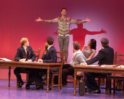 Buddy Reeder, Jeff Hiembrock, Jordan Wegraff, Andrew Metzgar, Allie Pizzo, Ken Land Photo