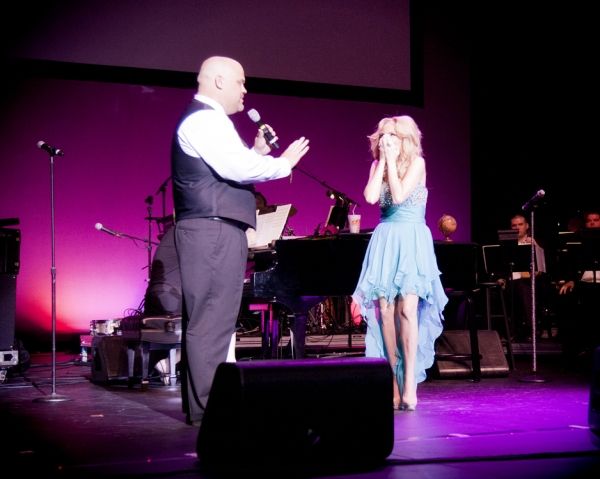 Mark Frie and Kristin Chenoweth
 Photo