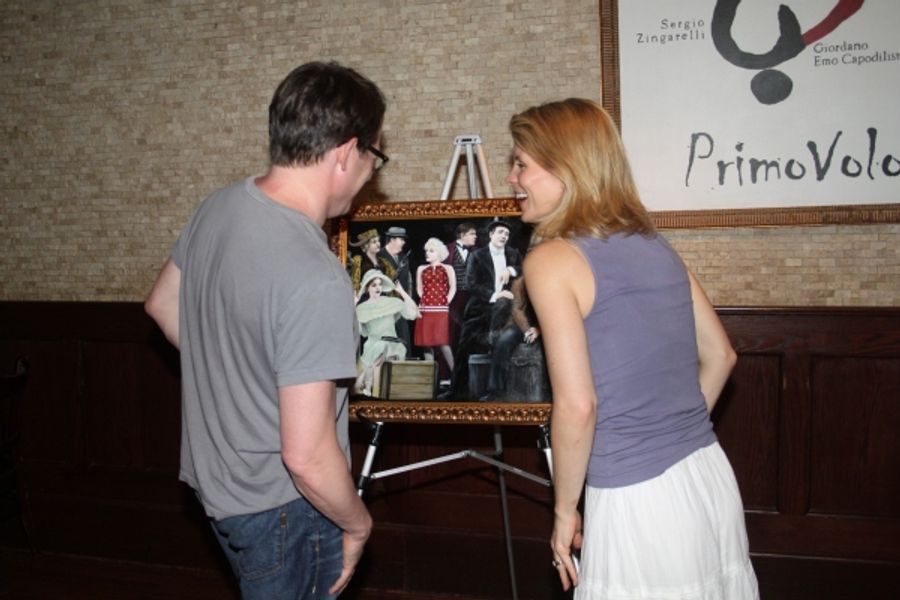 Photo Coverage: Tony's di Napoli Inducts NICE WORK IF YOU CAN GET IT onto Broadway Wall Of Fame! Image