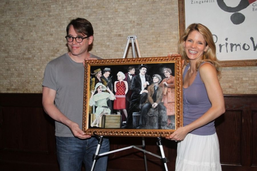 Photo Coverage: Tony's di Napoli Inducts NICE WORK IF YOU CAN GET IT onto Broadway Wall Of Fame! Image