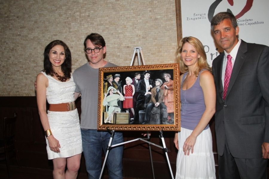 Photo Coverage: Tony's di Napoli Inducts NICE WORK IF YOU CAN GET IT onto Broadway Wall Of Fame! Image