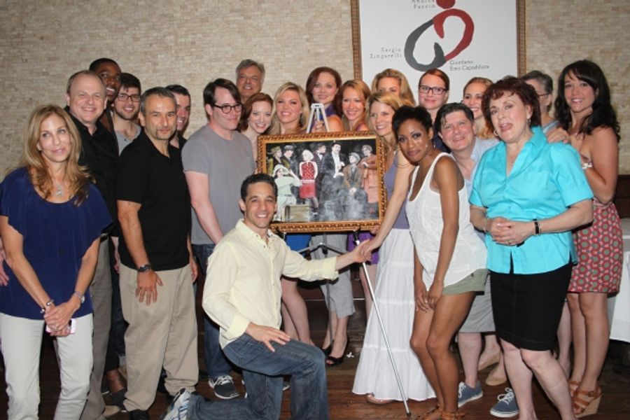 Photo Coverage: Tony's di Napoli Inducts NICE WORK IF YOU CAN GET IT onto Broadway Wall Of Fame! Image