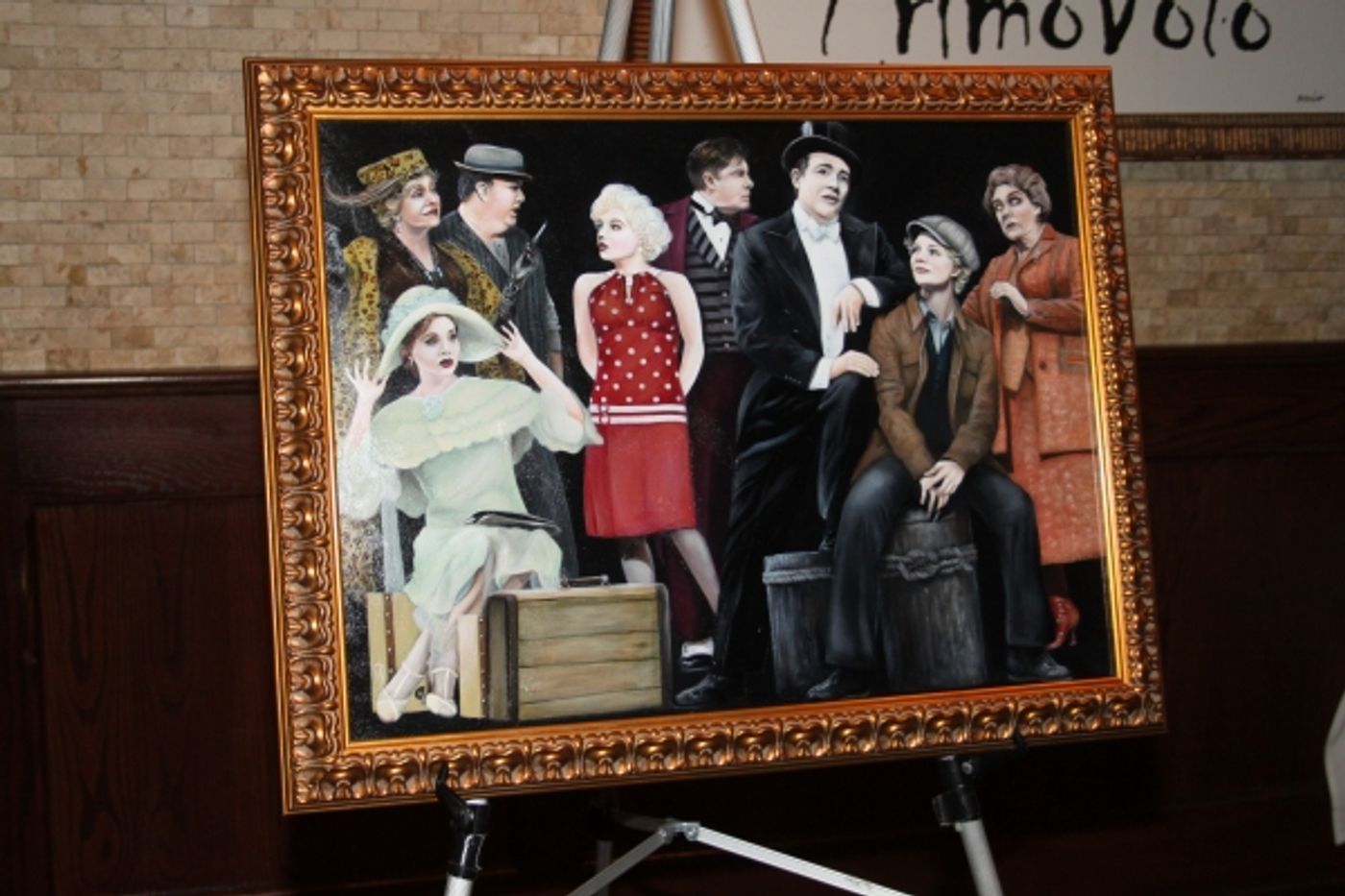 Photo Coverage: Tony's di Napoli Inducts NICE WORK IF YOU CAN GET IT onto Broadway Wall Of Fame!  Image