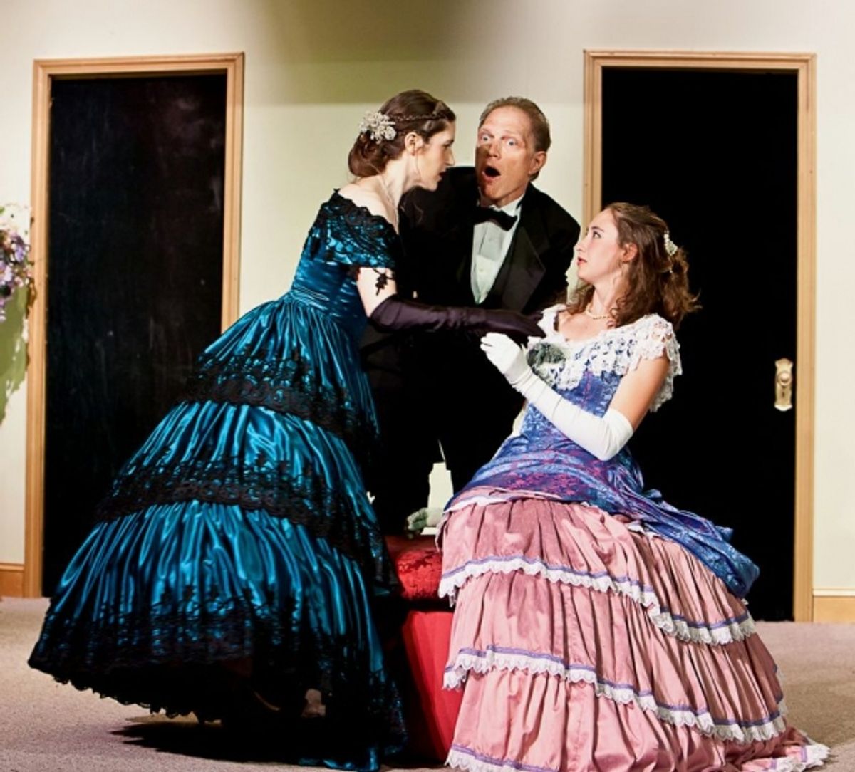 Jenny Schuck, Jeff Solomon, and Kate Morris  at 