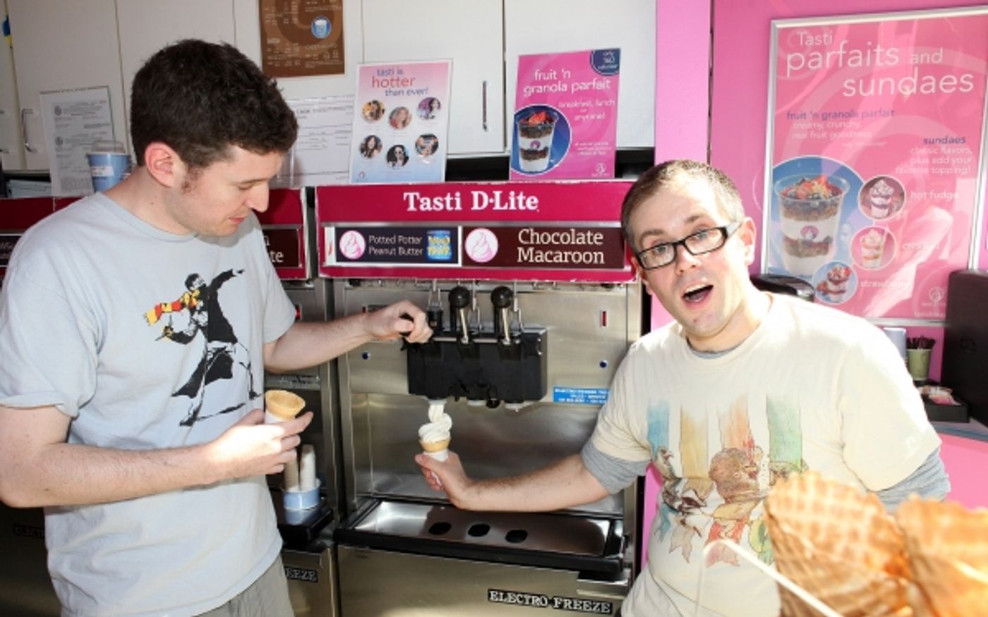 Exclusive Photo Coverage: POTTED POTTER Receives Tasti D-lite Flavor! Image