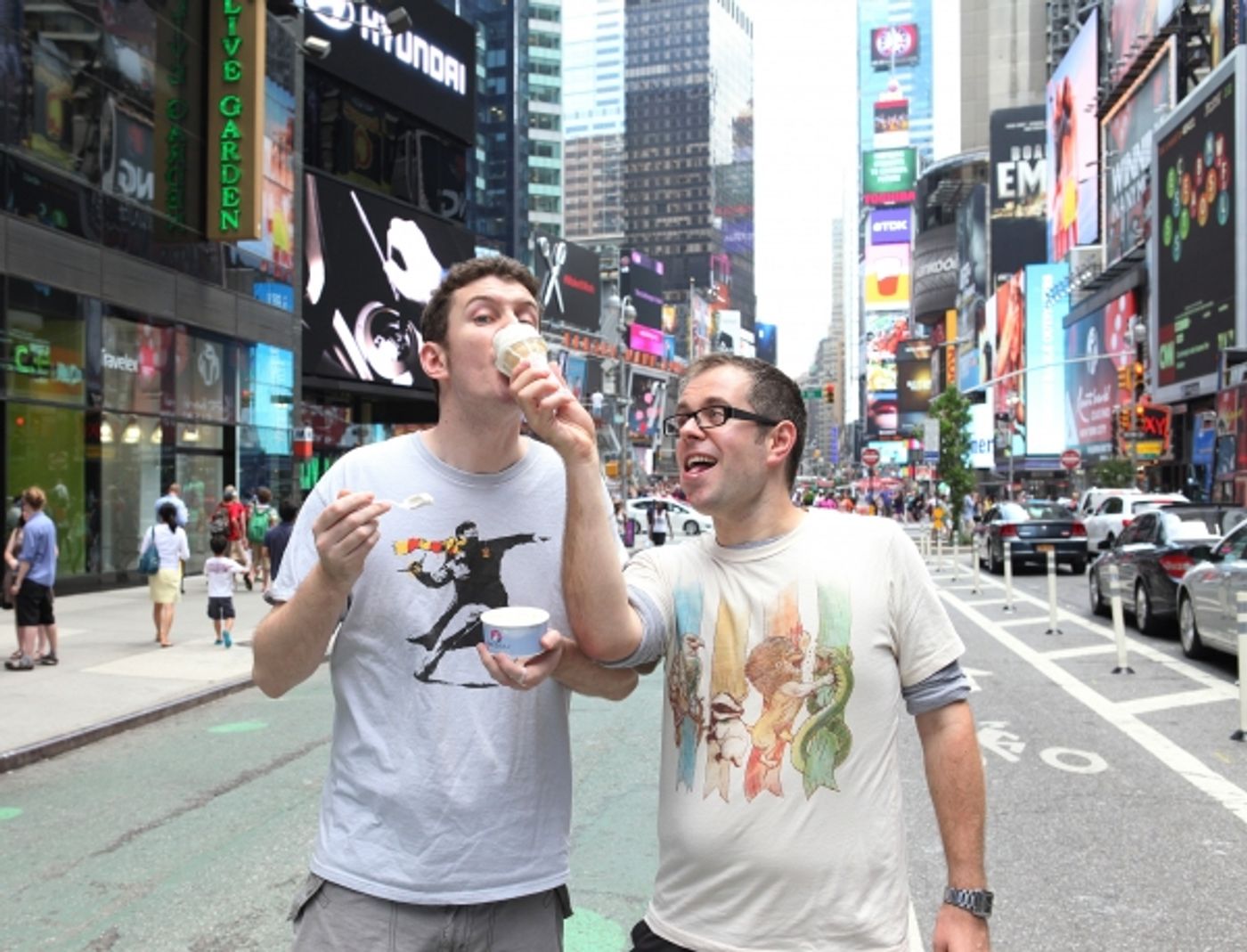 Exclusive Photo Coverage: POTTED POTTER Receives Tasti D-lite Flavor! Image