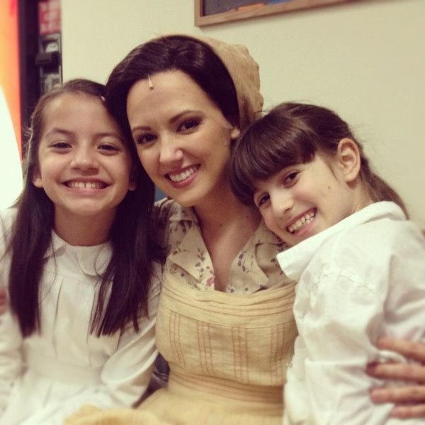 EVITA's Maya Jade Frank, Rachel Potter and Isabela Moner Photo